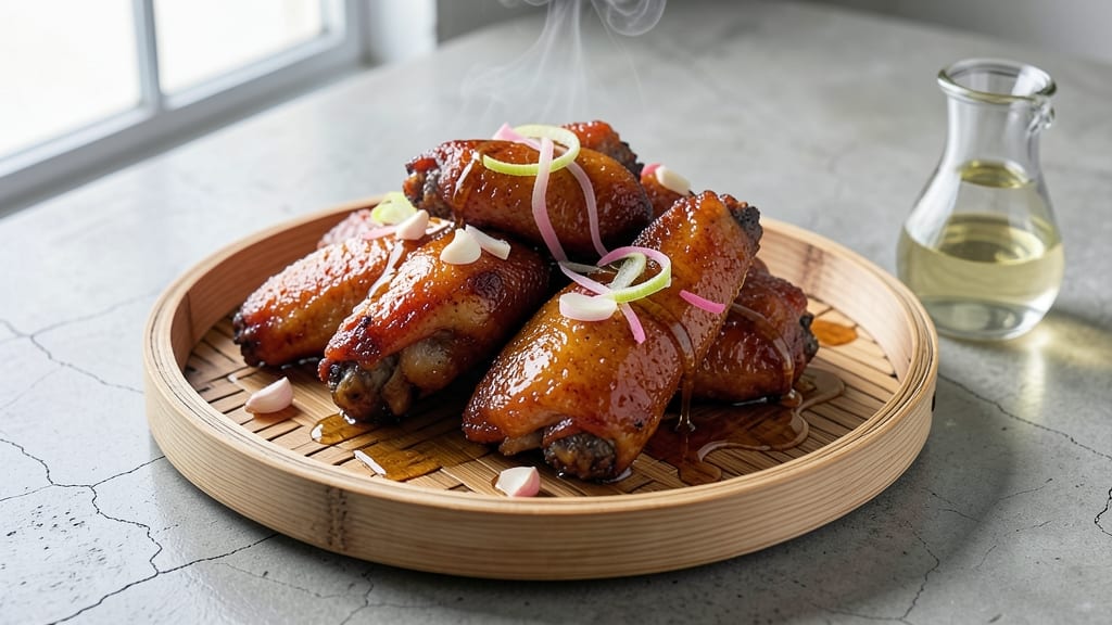 Baked Chicken Wings Chinese Recipe: Five-Spice Glaze That Caramelizes to Sticky Richness