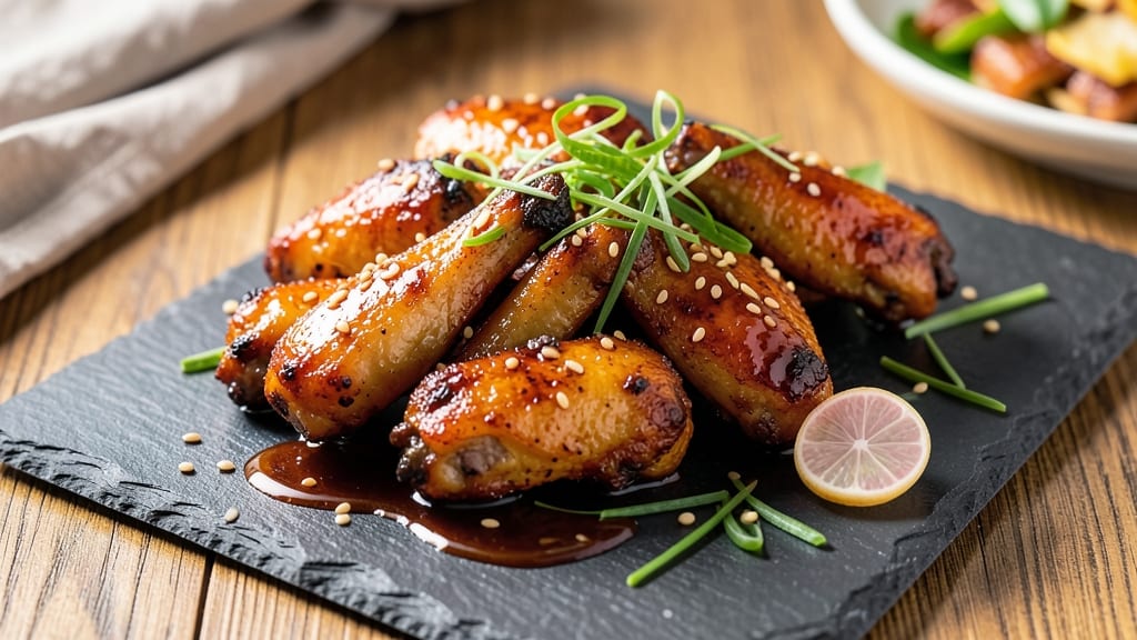 Baked Teriyaki Chicken Wings Recipe: Glossy Glaze and Crispy Edges