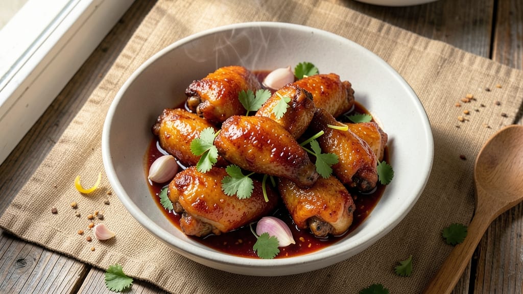 Baked Sweet and Sour Chicken Wings Recipe: Honey-Soy Glaze That Caramelizes to Sticky Perfection