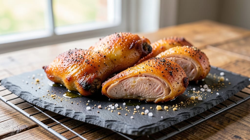 Baked Frozen Chicken Thighs Recipe: Crispy Skin, Juicy Meat in One Bake
