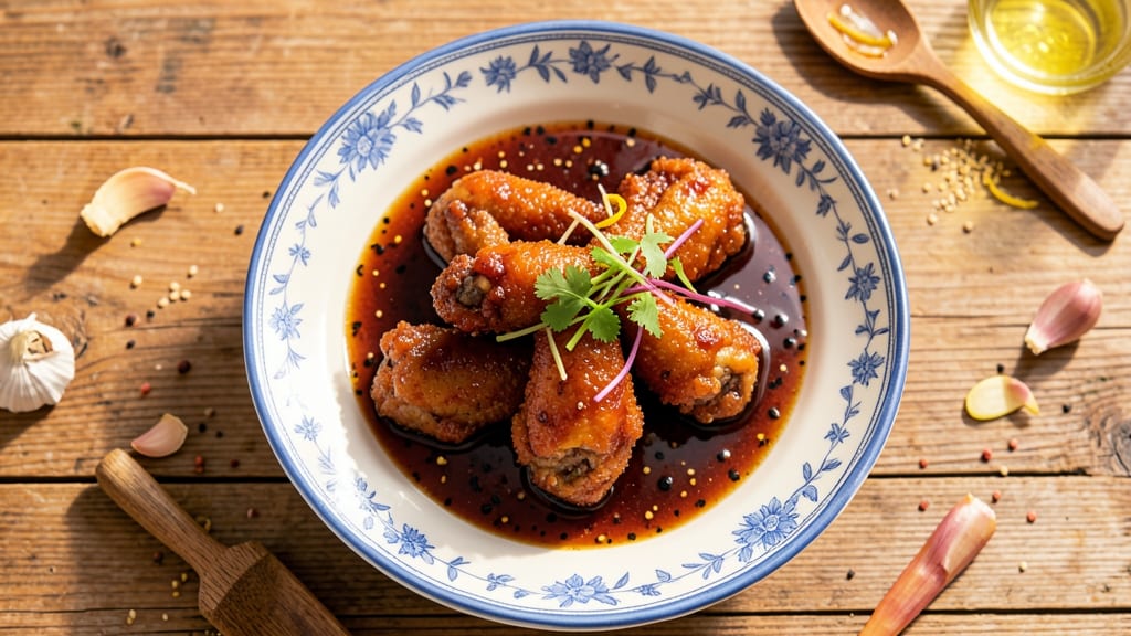 Authentic Chinese Fried Chicken Wings Recipe: Double-Fried Crunch With Five-Spice Glow