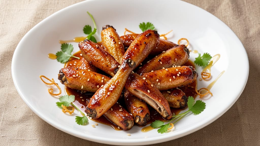 Baked Marinated Chicken Wings Recipe: Honey-Garlic Glaze With Crispy Edges