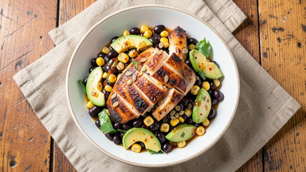 Applebee's Santa Fe Chicken Salad Recipe: Smoky Cumin and Chipotle Crunch in Every Bite