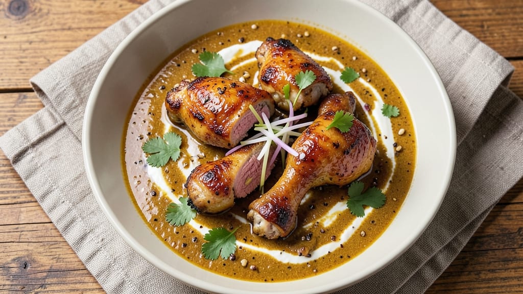 Baked Curry Chicken Legs Recipe: Spiced Yogurt Marination Meets Crispy Skin