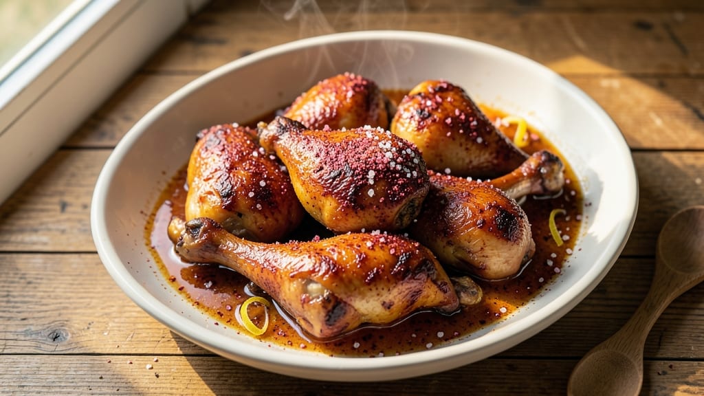 Baked Whole Chicken Legs Recipe: Crispy Skin, Juicy Meat in One Pan