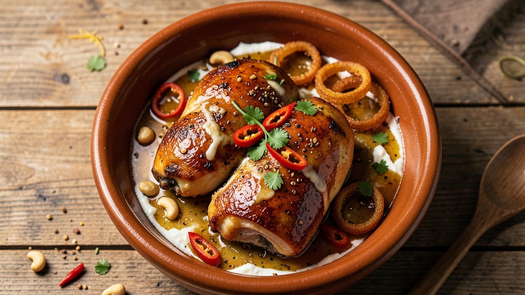 Authentic Chicken Ghee Roast Recipe: Spiced Yogurt-Marinated Crisp With Juicy Centers