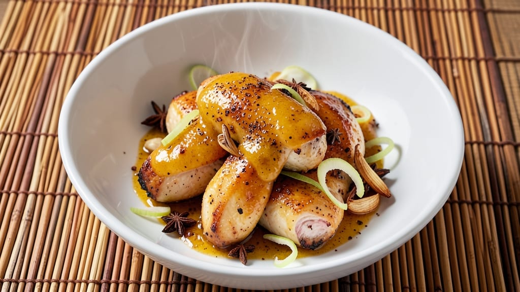 Baked Chinese Lemon Chicken Recipe: Tangy Five-Spice Crust With Juicy Centers