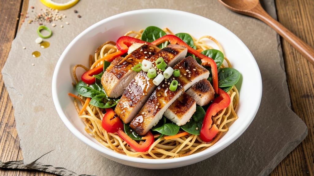 Applebee's Asian Chicken Salad Copycat Recipe: Crunchy Wonton Crust With Sweet Chili Magic
