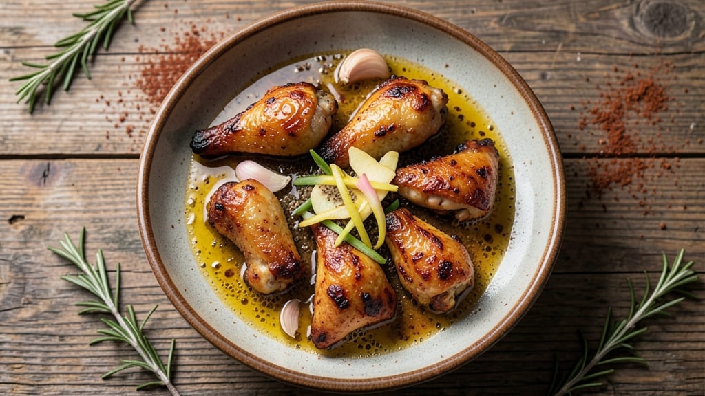 Baked Chicken Wings Marinade Recipe: Spice-Infused Oil That Locks in Flavor