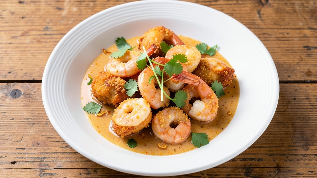 Bang Bang Chicken and Shrimp Copycat Recipe: Triple-Coated Crunch With Creamy Turmeric Glaze