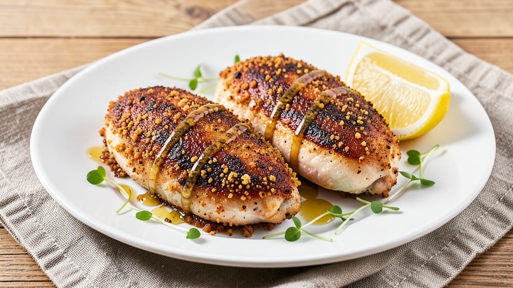 Baked Chicken Breast With Bread Crumbs Recipe: Triple-Crusted Crunch Without Deep Frying