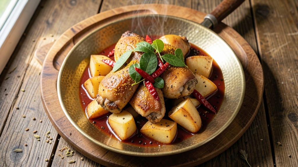 Aloo Chicken Salan Recipe: South Indian Potato and Chicken Curry With Tangy Tamarind Twist
