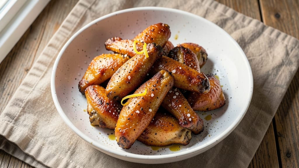 Baked Chicken Wings From Frozen Recipe: Blistering Crisp Skin in 45 Minutes