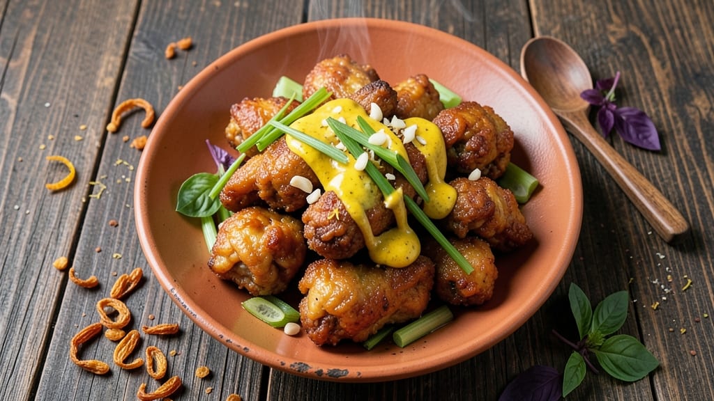 Authentic Thai Fried Chicken Recipe: Turmeric-Yogurt Marinated Crunch With Lemongrass Zing