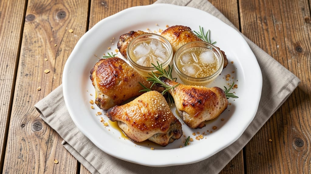 Air Fry Chicken Leg Quarters Recipe: Blistering Crisp Skin in 20 Minutes