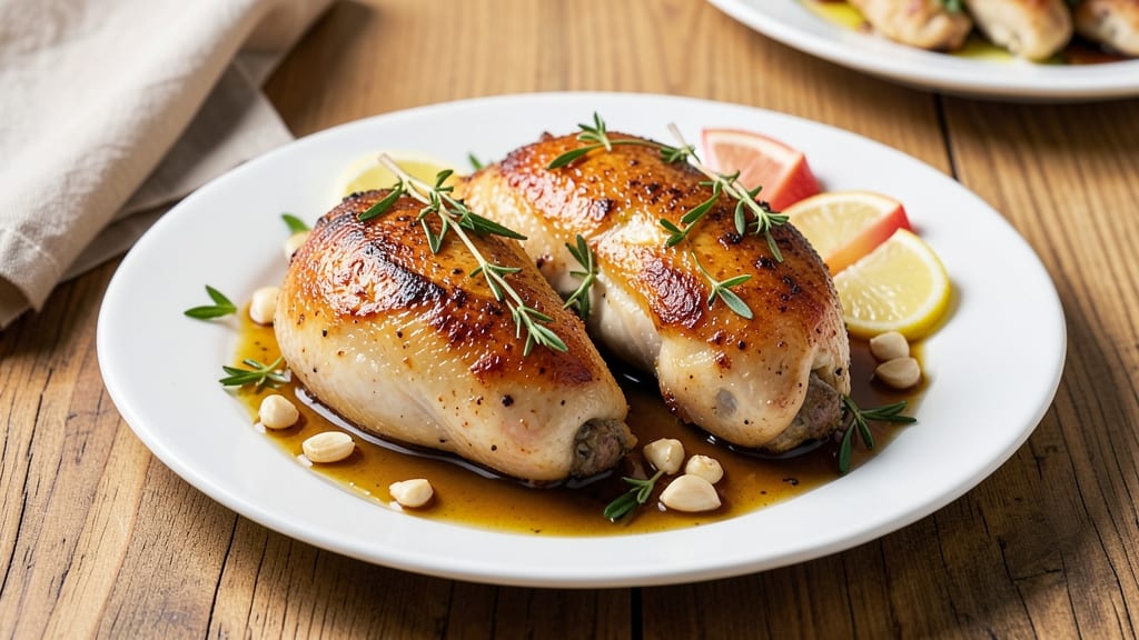 Baked Tarragon Chicken Recipe: Herb-Infused Crisp Skin and Juicy Centers