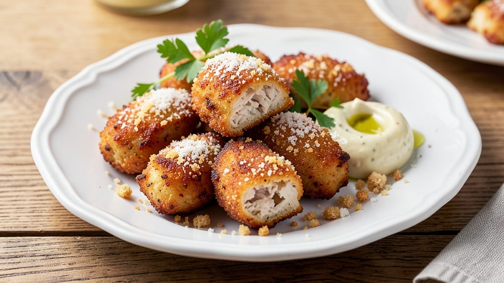 Baked Parmesan Chicken Nuggets Recipe: Golden Crust, Zero Deep-Fryer Needed