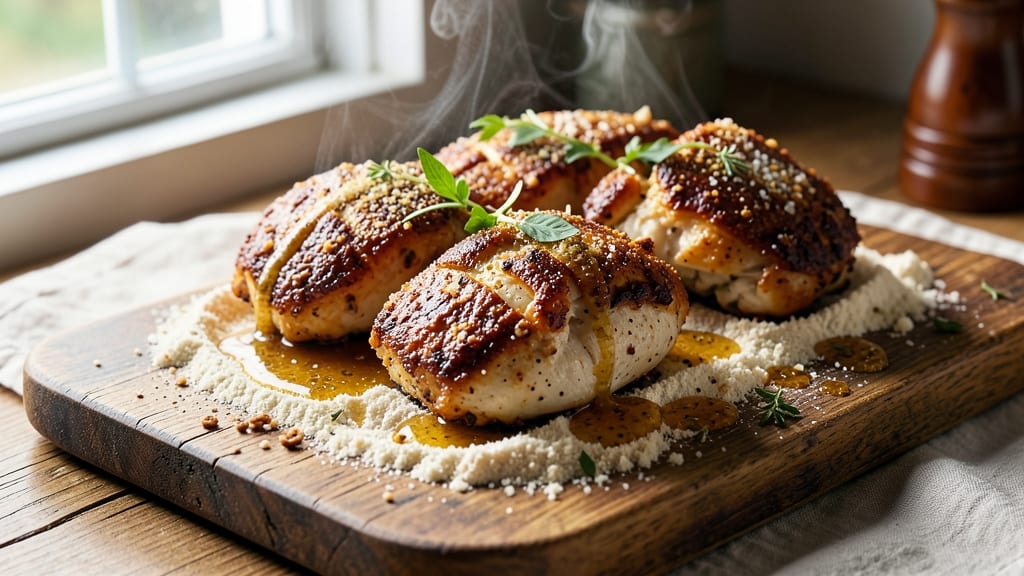 Baked Pretzel Chicken Recipe: Triple-Dredged Crunch With Cheese Rivers