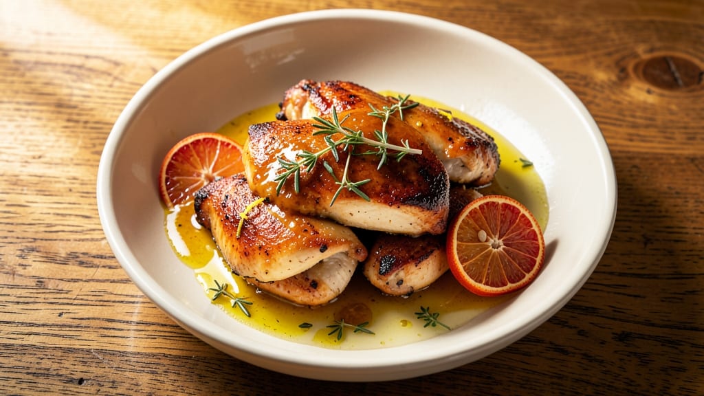 Baked Citrus Chicken Recipe: Bright Zest and Moist Bites in One Pan