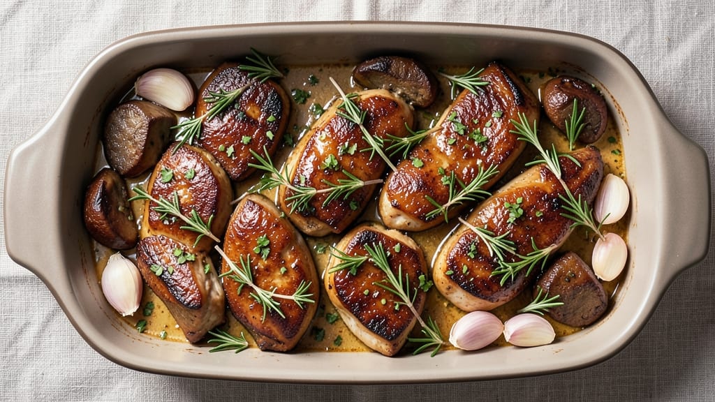 Baked Chicken Livers Recipe: Pan-Seared Richness With Herby Butter Baste