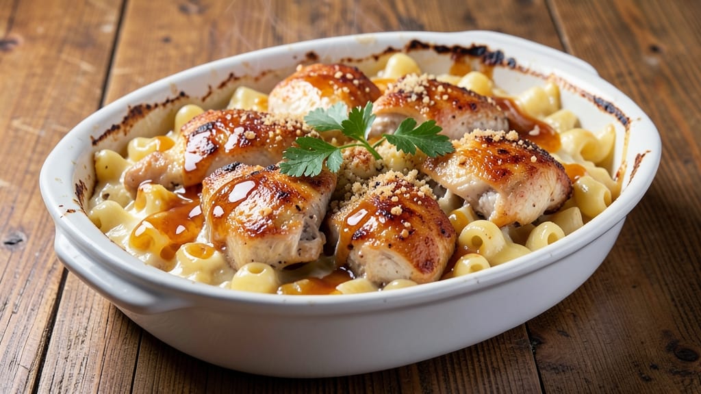 Applebee's Honey Chicken Mac and Cheese Recipe: Crispy-Topped Comfort With Restaurant-Style Honey Glaze