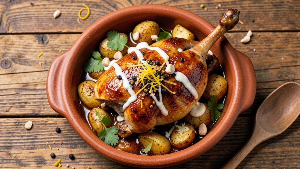 Anglo-Indian Chicken Roast Recipe: Spiced Yogurt Marination Meets Crispy-Skinned Magic