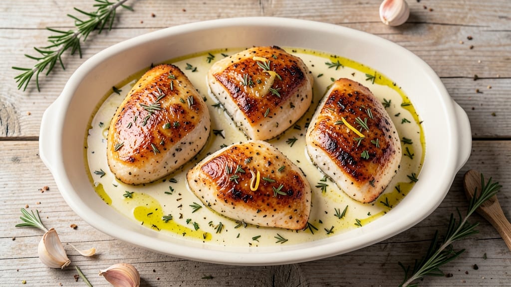 Baked Chicken Chops Recipe: Herb-Buttered Crispy Edges, Juicy Cores