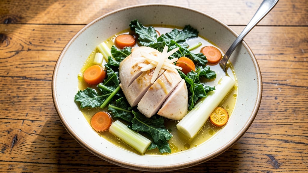 Alkaline Chicken Soup Recipe: Gut-Healing Herbal Blend for Immune Support
