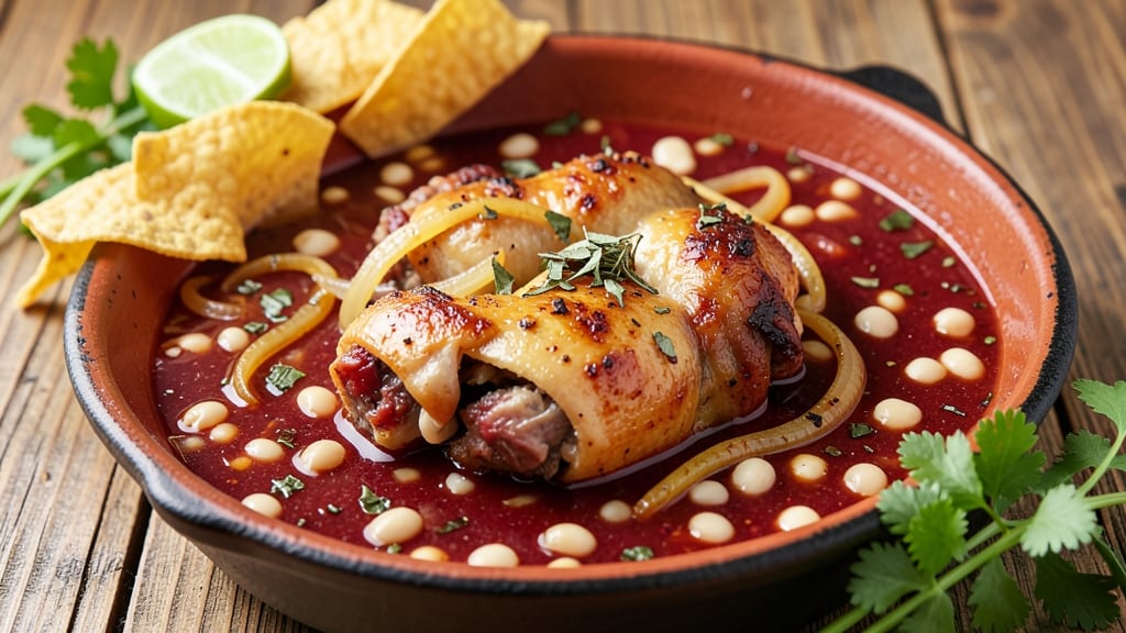 Authentic Red Chicken Pozole Recipe: Smoky Homemade Broth With Ancho-Chili Depth