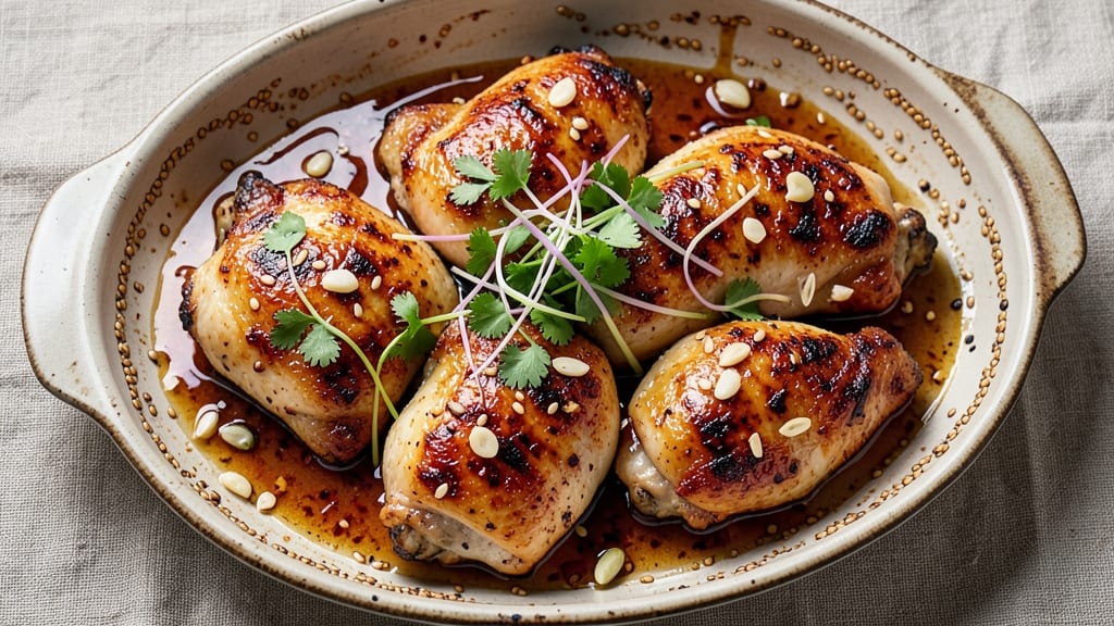 Baked Ginger Chicken Recipe: Spiced Marination for Crispy-Soft Bites