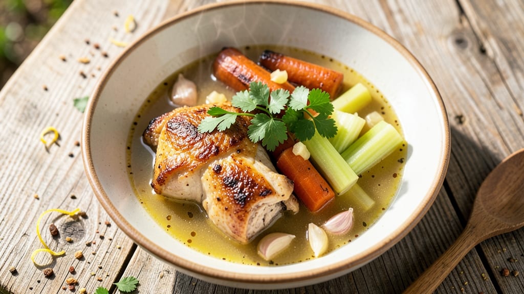 Avila's Chicken Soup Recipe: Homestyle Warmth With Herbed Egg Noodles