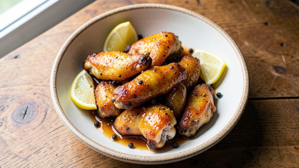 Air Fry Lemon Pepper Chicken Wings Recipe: Crispy Bites with Zesty Tang in 15 Minutes