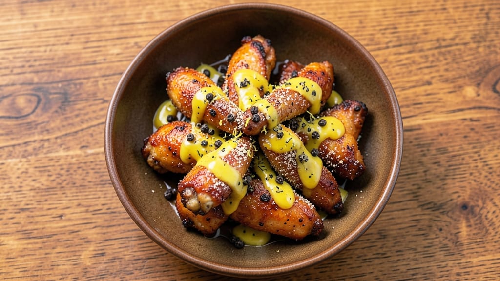Air Fryer Lemon Pepper Chicken Wings Recipe: Crispy Bites with Zesty Kick