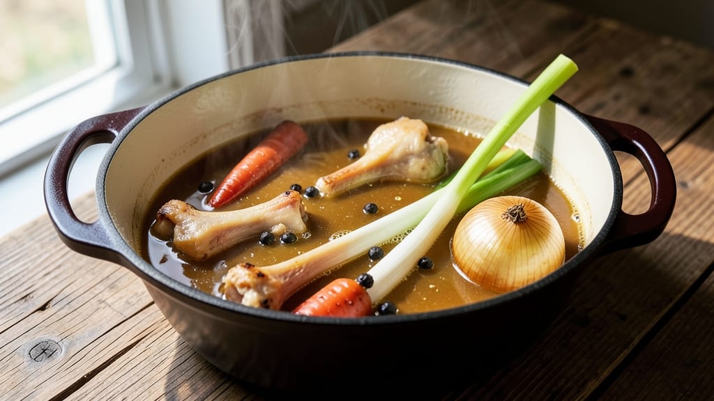 Alton Brown's Chicken Stock Recipe: Deep Flavor From Pantry Staples