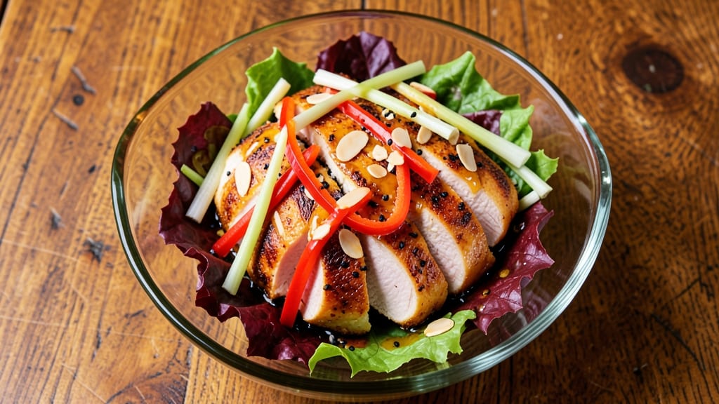 Applebee's Oriental Chicken Salad Copycat Recipe: Crispy Celery Crown Over Creamy Sesame Dressing Bliss