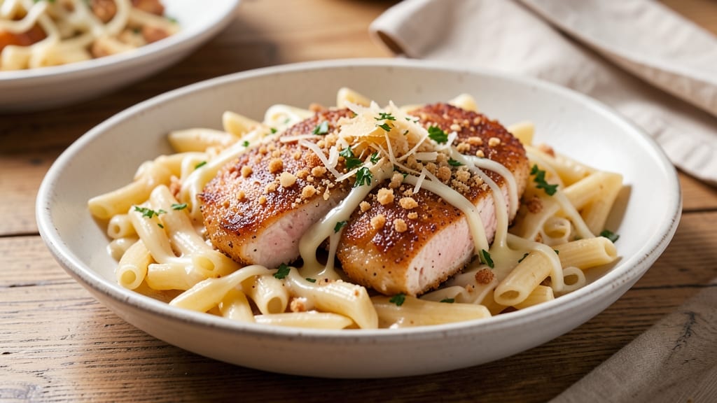 Applebee's 3 Cheese Chicken Penne Copycat Recipe: Triple-Crusted Crunch With Creamy Tomato Rivers