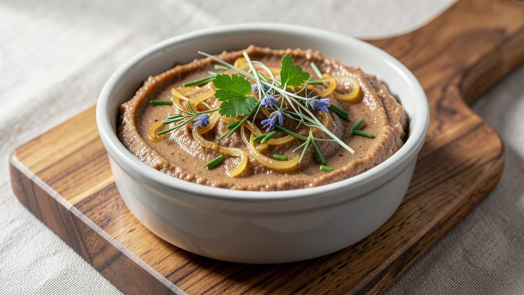 Basic Chicken Liver Pate Recipe: Silky Smooth Spread With Celery Crown Crunch