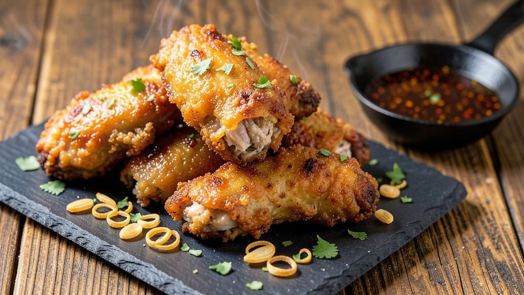 Battered Chicken Wings Recipe: Crispy Gold Crunch Without the Mess