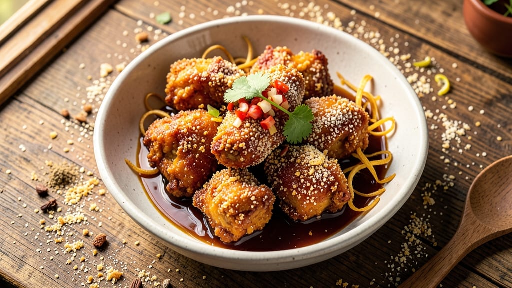 Bangladeshi Chinese Fried Chicken Recipe: Crispy Cornflake Crunch With Five-Spice Heat