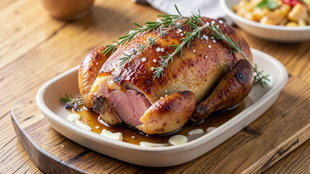 Alton Brown's Whole Roast Chicken Recipe: Golden Crisp Skin and Juicy Core
