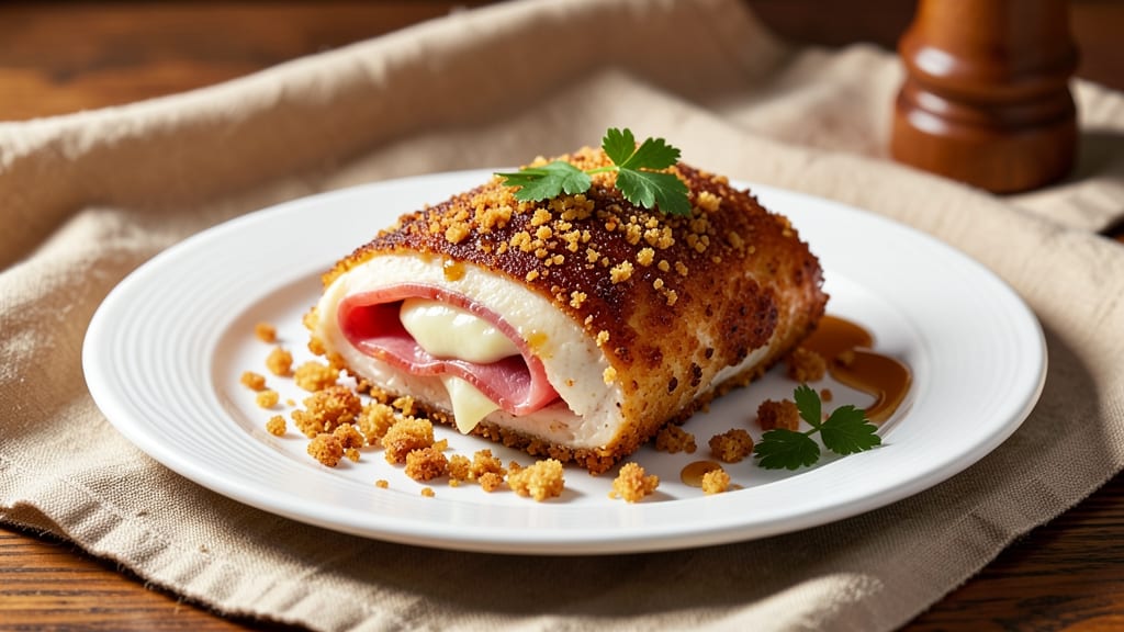 Air Fry Chicken Cordon Bleu Recipe: Triple-Layered Crispiness in 25 Minutes