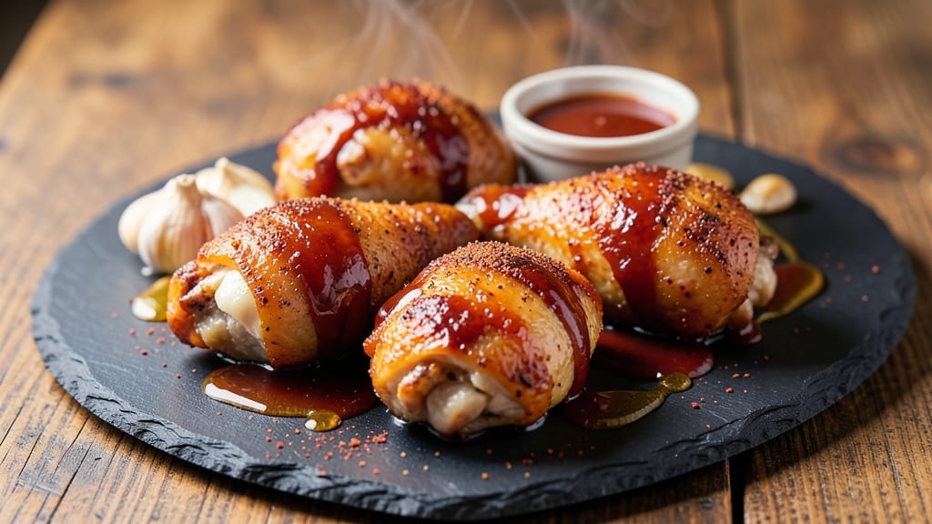 Baked Chicken Thighs With Barbecue Sauce Recipe: Smoky-Sweet Crust and Juicy Interiors