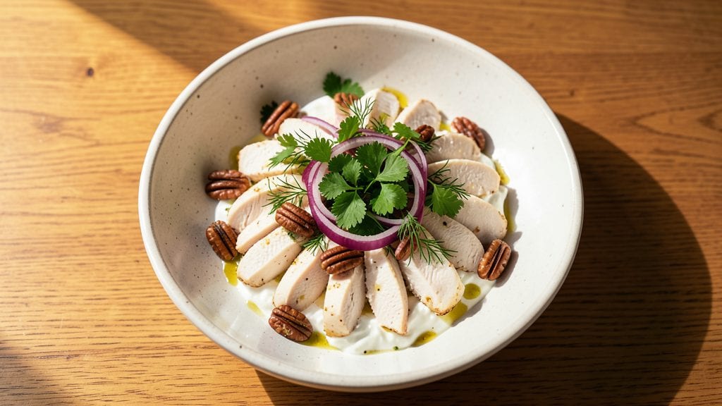 Boar's Head Chicken Salad Recipe: Bold Herb-Packed Bites with Crunchy Pecans