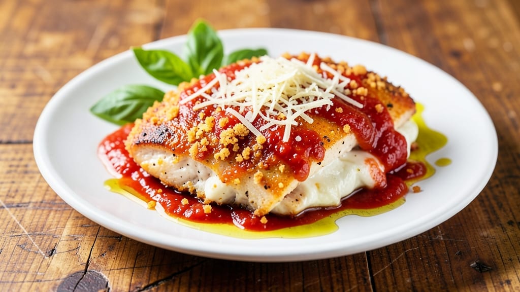 Bobby Flay Chicken Parm Recipe: Breaded Crispy Crust and Melty Mozzarella