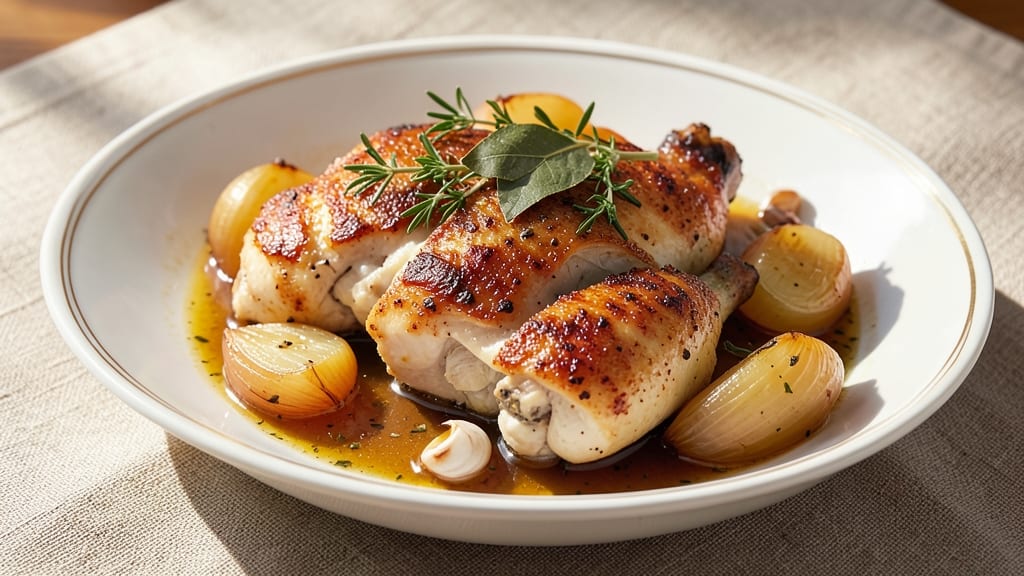 Boiled Chicken Thighs Recipe: Herb-Infused Tender Bites in 20 Minutes