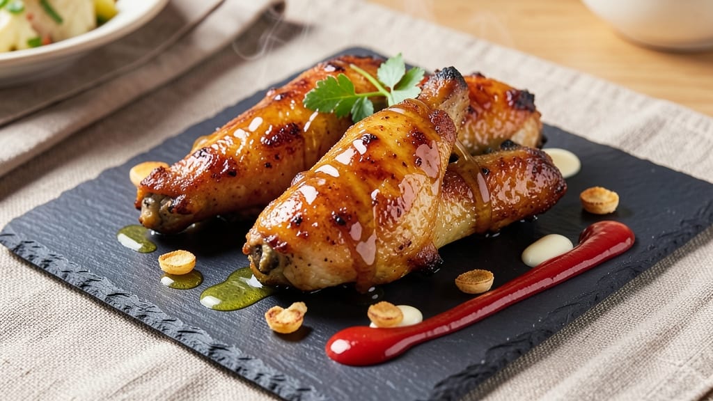 Baked Chicken Wings Sauce Recipe: Smoky Garlic-Honey Glaze With Crispy Edges