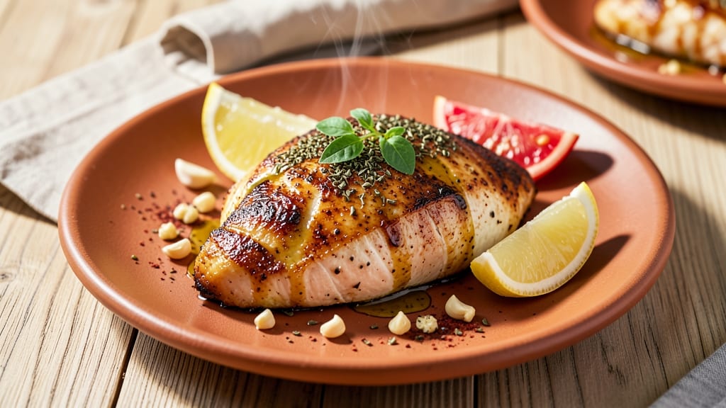 Baked Mediterranean Chicken Breast Recipe: Herbed Lemon-Garlic Crisp in 30 Minutes
