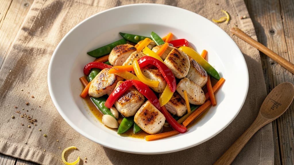 Baked Chicken Stir Fry Recipe: Crispy Edges, Tender Bites in One Pan
