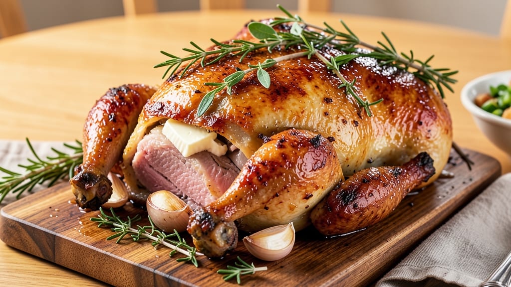 6lb Roasted Chicken Recipe: Juicy Golden Meat With Crispy Skin Every Time