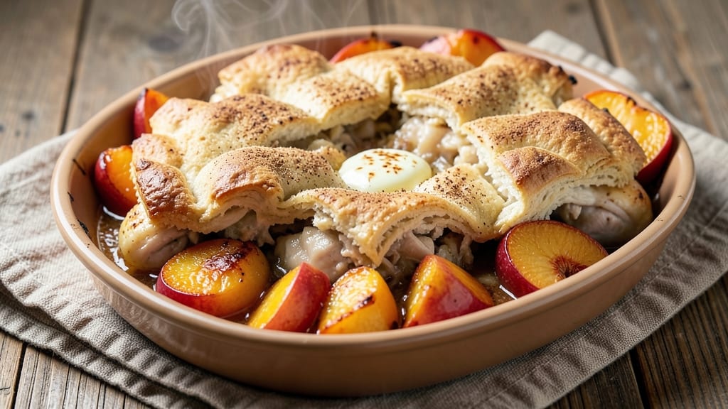 Chicken Cobbler Recipe With Red Lobster Biscuit Mix: One-Pan Homestyle Crunch